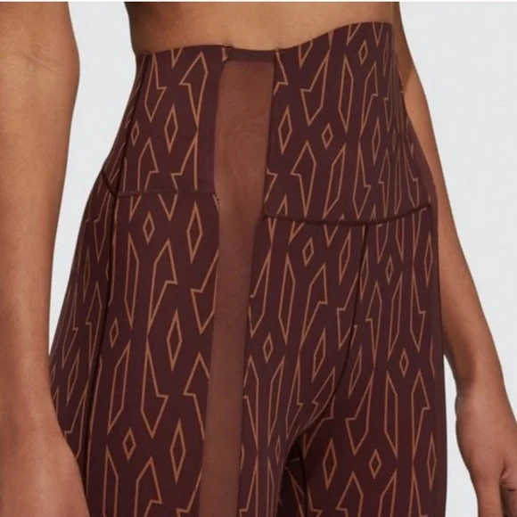 Adidas x Ivy Park Monogram Sheer Panel Tights